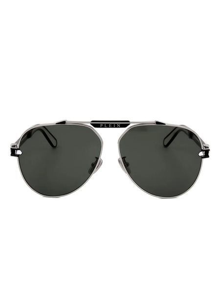  Philipp Plein Eyewear Pilot-frame Sunglasses - Silver 