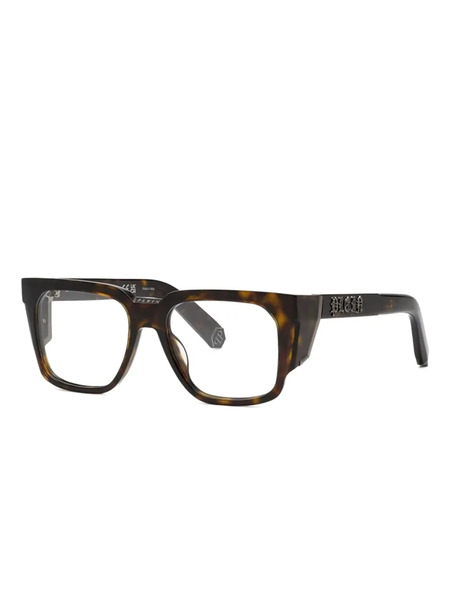  Philipp Plein Eyewear Tortoiseshell Frames - Brown 