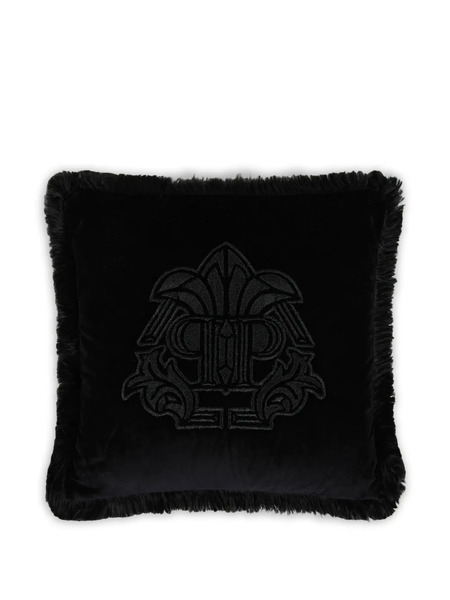  Philipp Plein Gothic Monogram Cushion - Black 