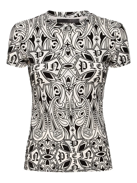  Philipp Plein Gothic Plein T-shirt - White 