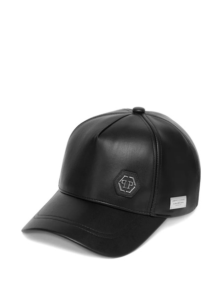  Philipp Plein Hexagon-logo Baseball Cap - Black 