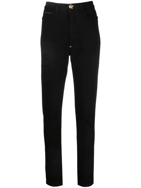  Philipp Plein High-rise Super-skinny Jeans - Black 