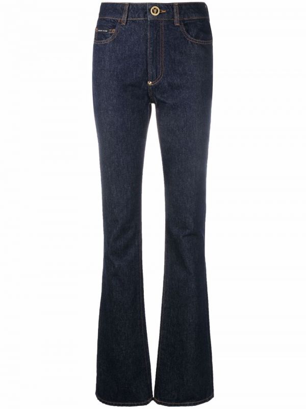  Philipp Plein High-waisted Flared Jeans - Blue 
