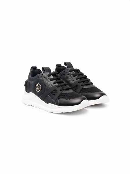  Philipp Plein Junior Runner Low-top Sneakers - Black 