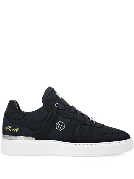  Philipp Plein Lace-up Low-top Sneakers - Blue 