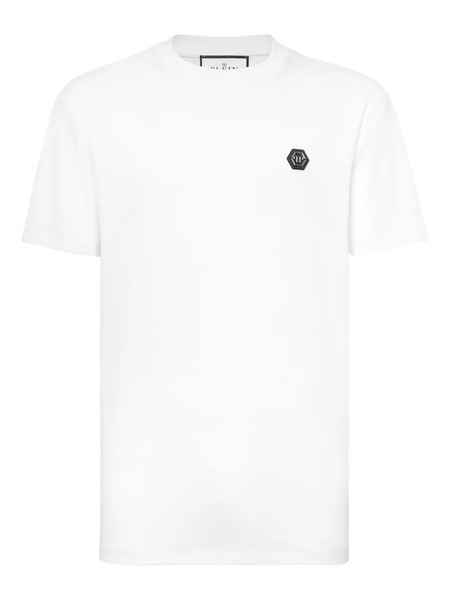  Philipp Plein Logo-patch T-shirt - White 