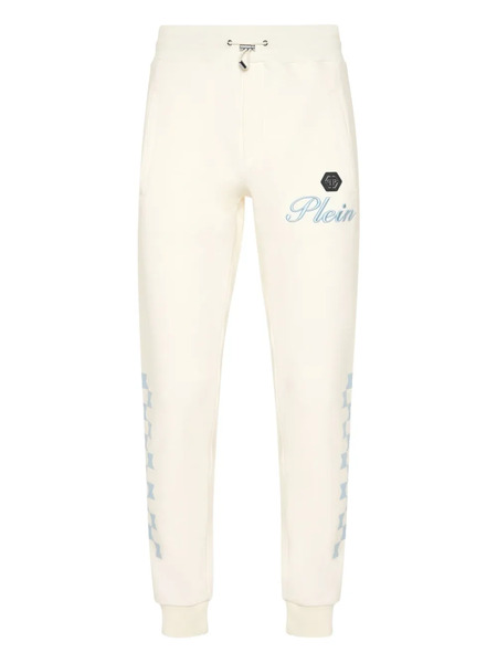  Philipp Plein Logo-patch Track Pants - Neutrals 