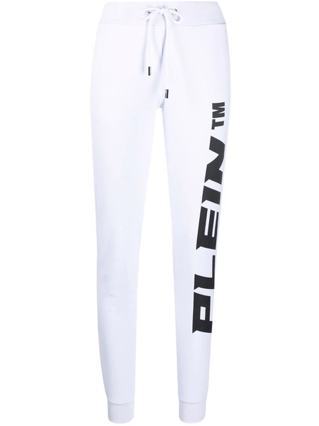  Philipp Plein Logo-print Cotton Joggers - White 