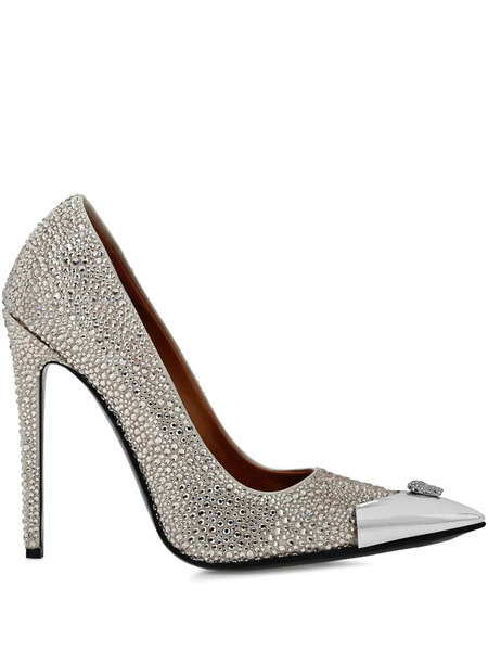  Philipp Plein Mix Strass Pumps - Neutrals 