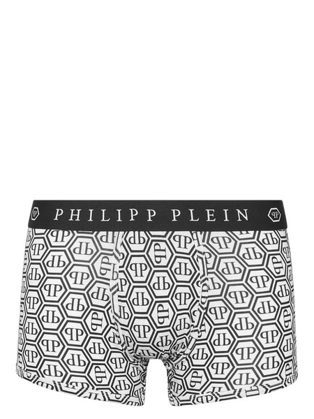  Philipp Plein Monogram Boxers - White 