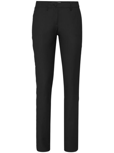  Philipp Plein Office Wool Trousers - Black 