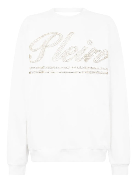  Philipp Plein Open-back Sweatshirt - White 