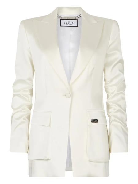  Philipp Plein Patch-pocket Blazer - White 
