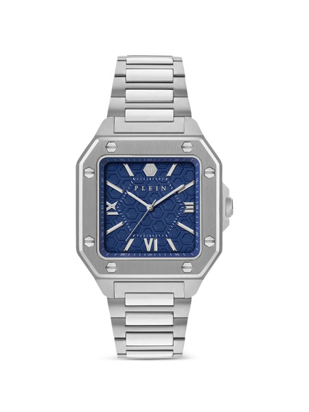  Philipp Plein Plein Edge 42mm Square Watch - Blue 