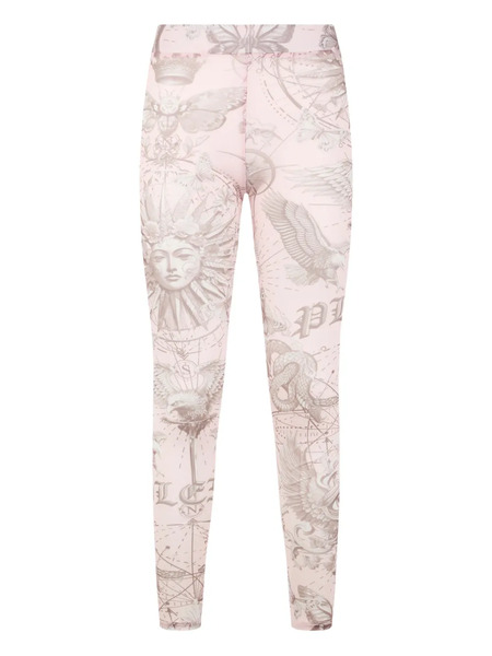  Philipp Plein Printed Leggings - Pink 