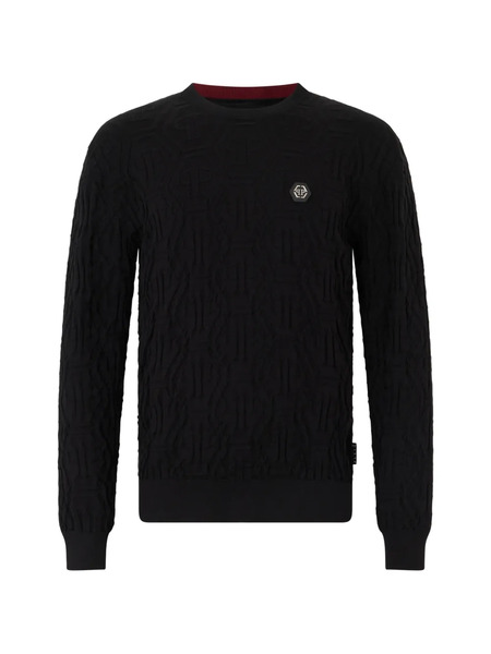  Philipp Plein Round-neck Sweater - Black 