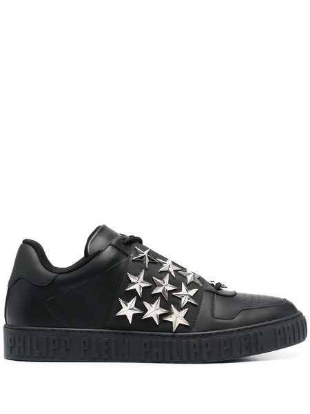  Philipp Plein Runner Stars Low-top Sneakers - Black 
