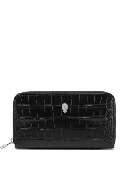  Philipp Plein Skull-embellishment Wallet - Black 