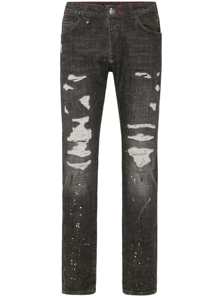  Philipp Plein Skull&bones Jeans - Grey 