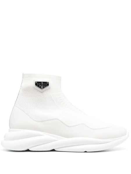  Philipp Plein Skywalker Runner Sock-sneakers - White 