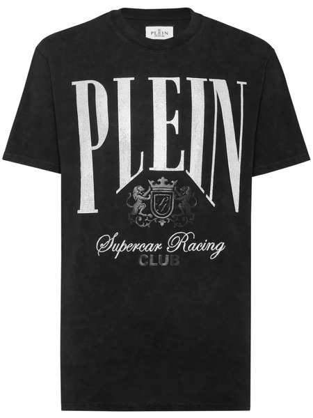  Philipp Plein Strass Cars Racing T-shirt - Black 