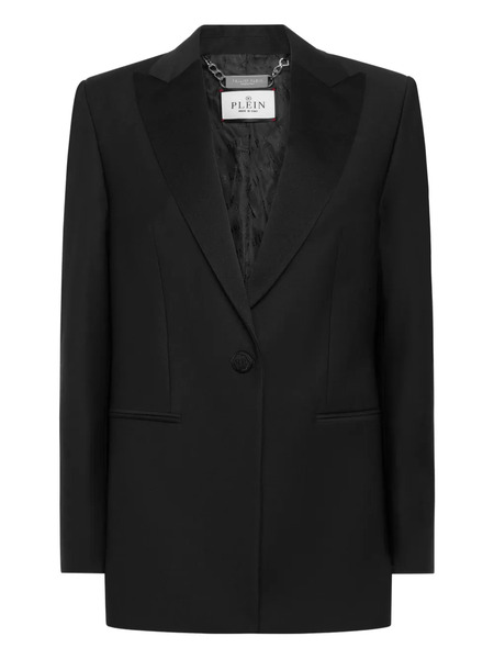 Philipp Plein Strass-face Blazer - Black 