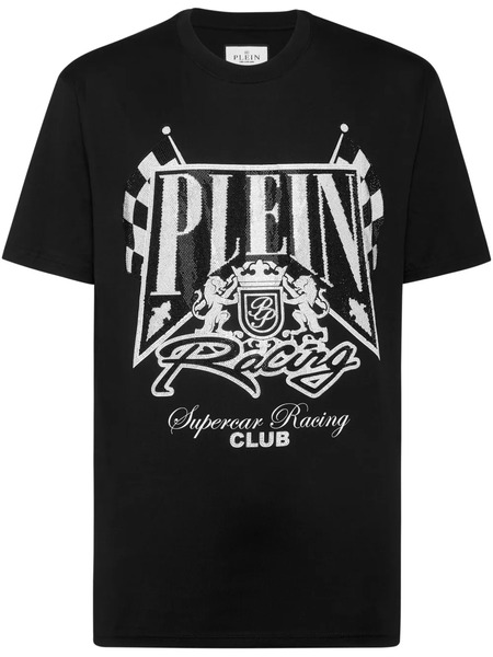  Philipp Plein Strass Racing Club T-shirt - Black 