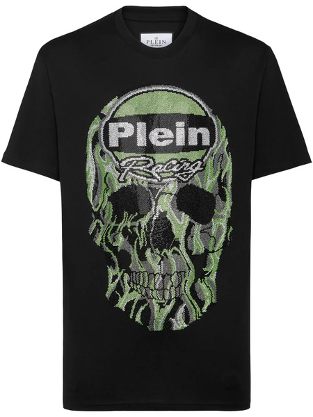  Philipp Plein Strass Skull T-shirt - Black 