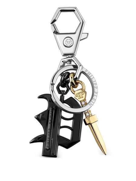  Philipp Plein Valentine Keyring - Silver 