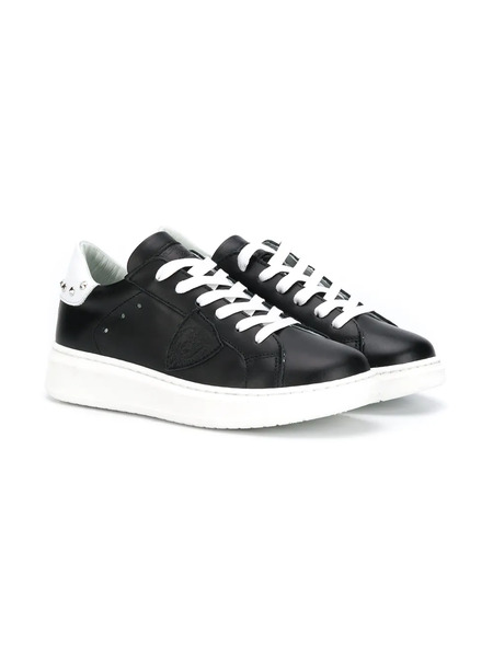  Philippe Model Kids Paris Studded Sneakers - Black 