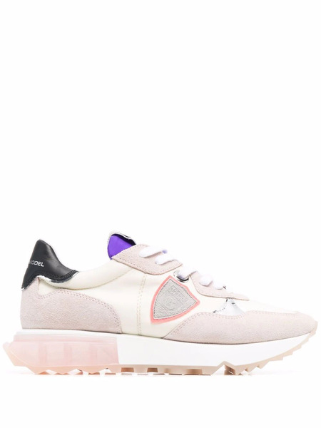  Philippe Model Paris Colour-block Panelled Sneakers - Neutrals 