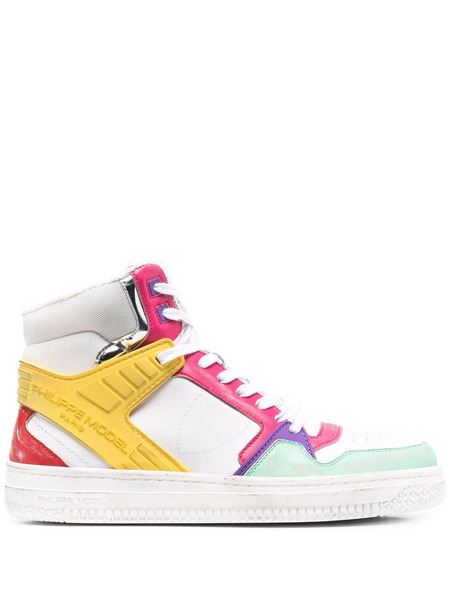  Philippe Model Paris Lghd High-top Sneakers - White 