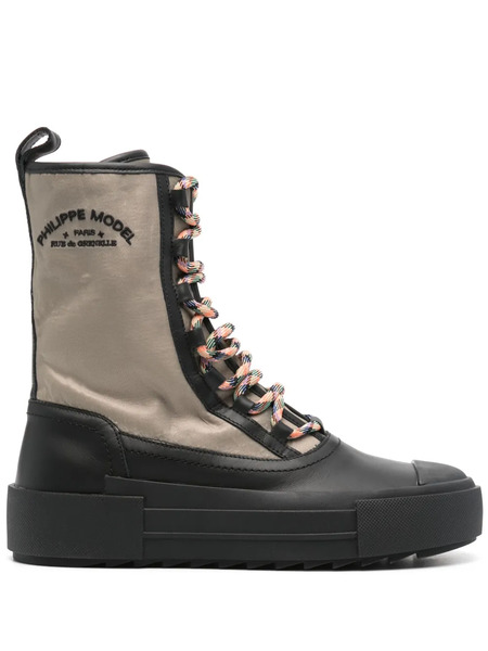  Philippe Model Paris New Hybrid High Sneakers - Neutrals 