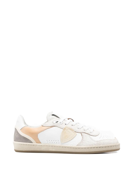  Philippe Model Paris Panelled Leather Sneakers - White 