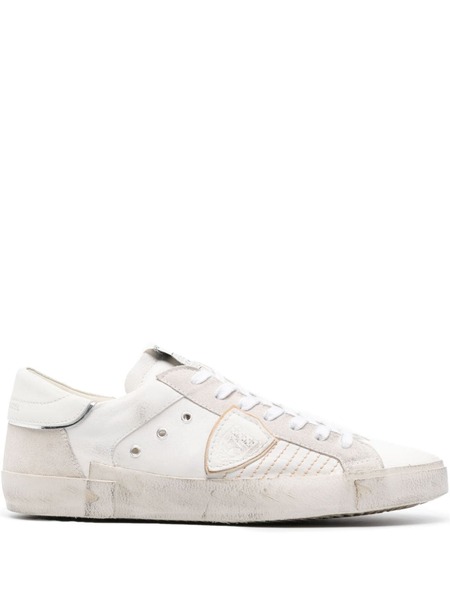  Philippe Model Paris Paris Logo-patch Sneakers - White 