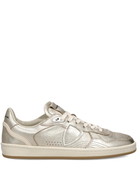  Philippe Model Paris Pgal Lace-up Sneakers - Gold 