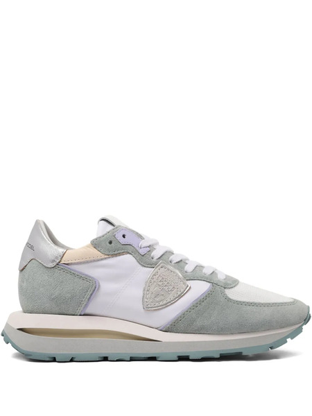  Philippe Model Paris Tropez Haute Suede-panelling Sneakers - Blue 