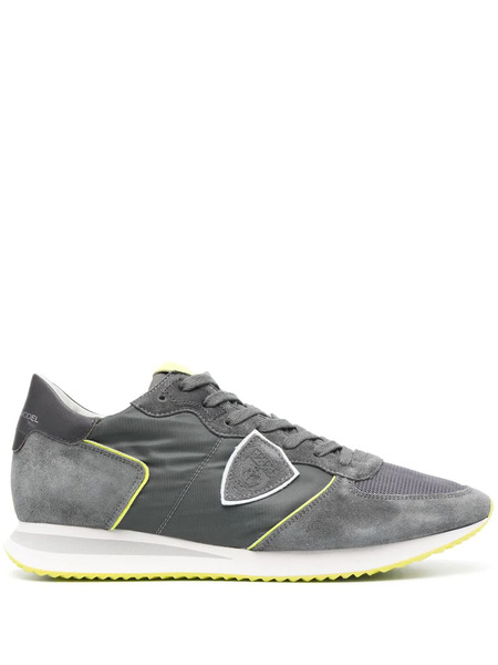  Philippe Model Paris Trpx Running Leather Sneakers - Grey 
