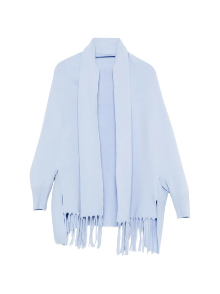  Philo-sofie Fringe-detail Cardigan - Blue 