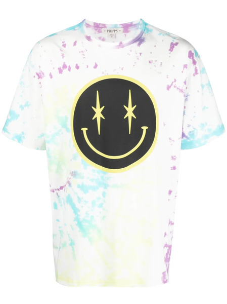  Phipps Tie-dye Cotton T-shirt - White 