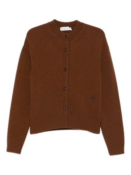  Phisique Du Role Button-front Wool Cardigan - Brown 