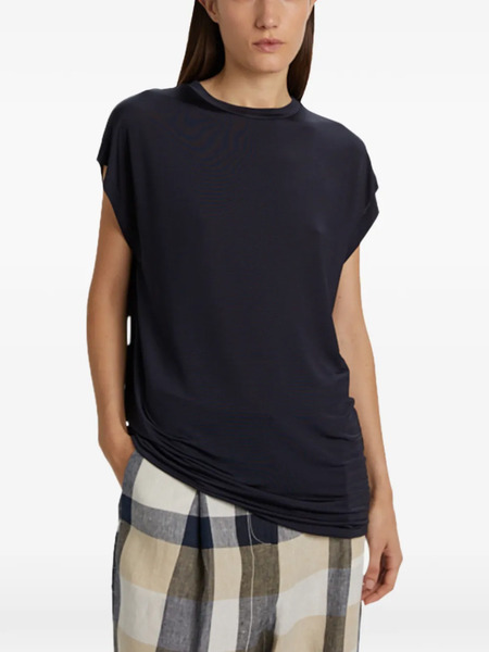  Phisique Du Role Draped Top - Blue 