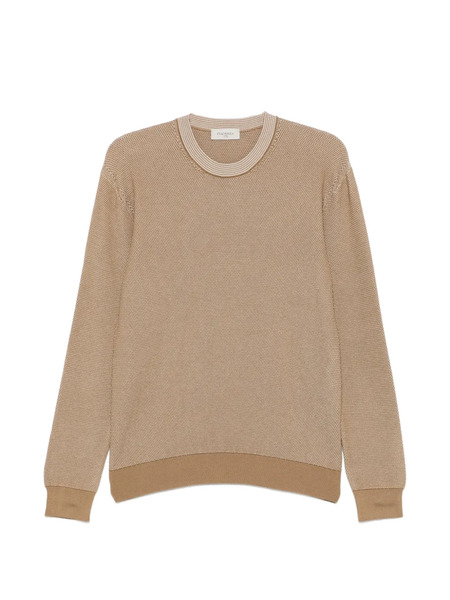  Piacenza 1733 Patterned Crewneck Sweater - Neutrals 