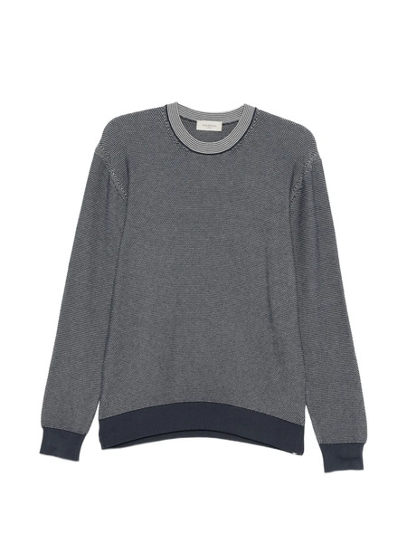  Piacenza 1733 Patterned Silk Sweater - Blue 