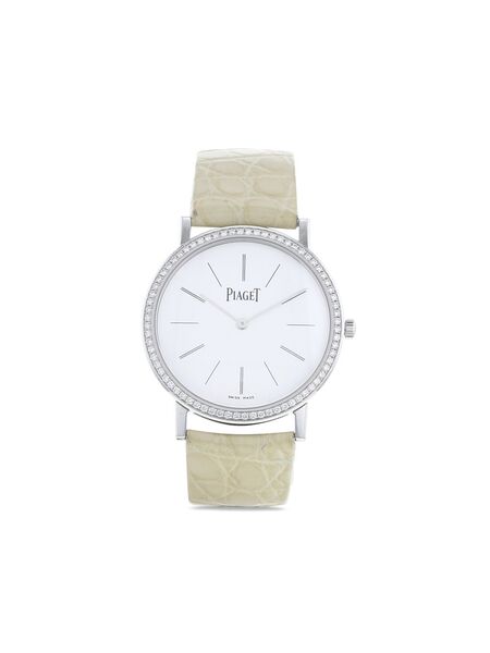  Piaget 2010 Pre-owned Altiplao 34mm - White 