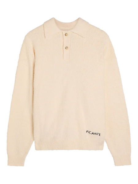  Picante Button Polo Shirt - Neutrals 