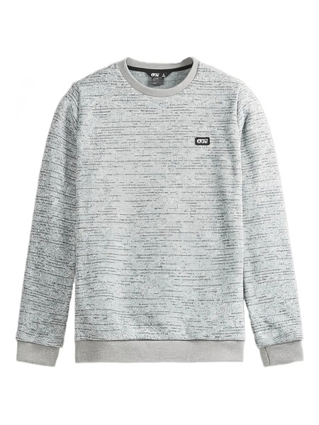  Picture Melange-effect Crew-neck Sweater - Grey 