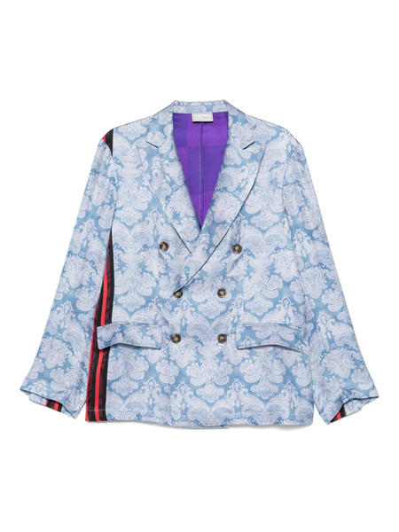 Pierre-louis Mascia Blue Blazer 