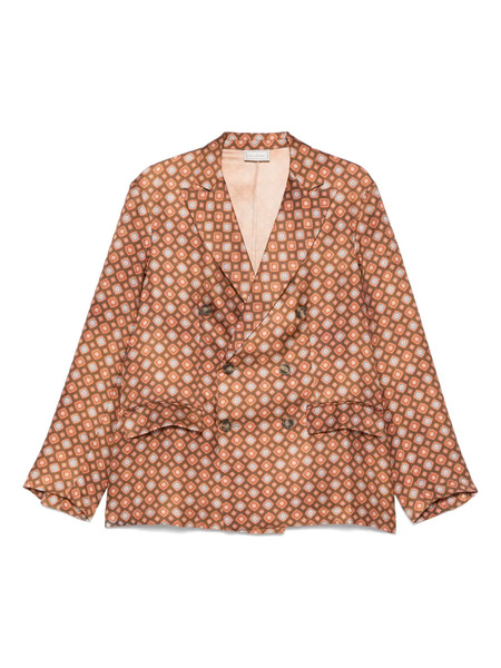  Pierre-louis Mascia Fancy Blazer - Brown 