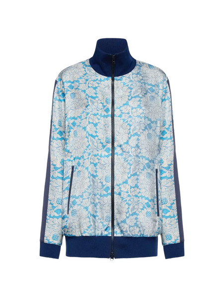  Pierre-louis Mascia Floral Brocade Jacket - Blue 
